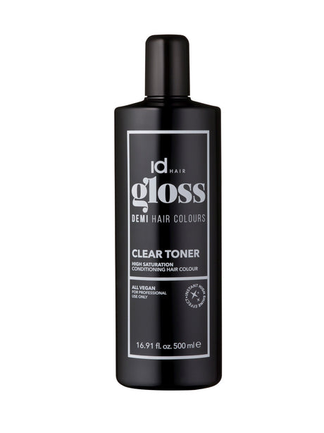 idHAIR Gloss Colours Clear Toner 500ml - Salon Warehouse