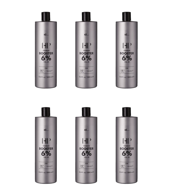 idHAIR Hair Paint HP/HP Free Booster 6% 6 x 1000ml - Salon Warehouse