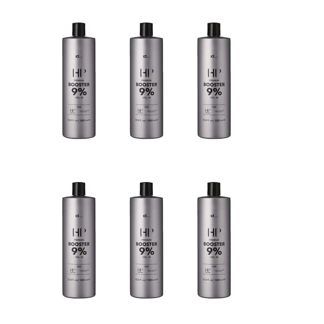 idHAIR Hair Paint HP/HP Free Booster 9% 6 x 1000ml - Salon Warehouse