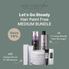 idHAIR Australia medium salon hair colour hair paint free starter pack bundle