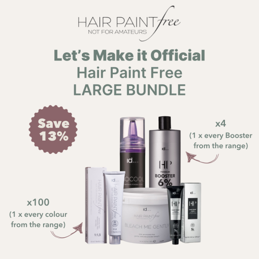 idHAIR Australia large salon hair colour hair paint free starter pack bundle