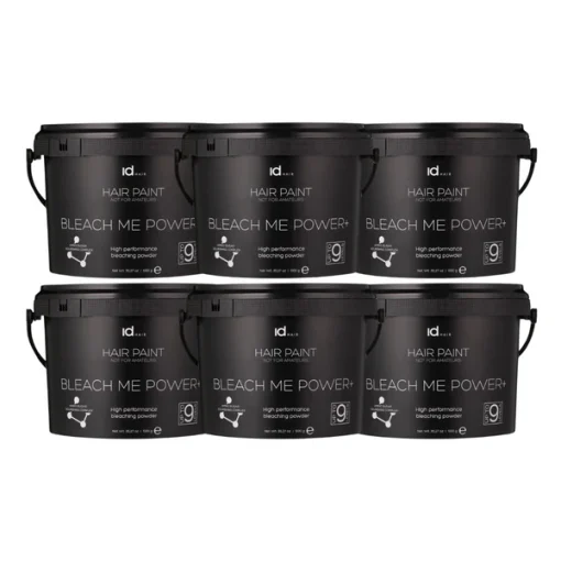 6 pack of Hair Paint Bleach Me Power+ idHAIR