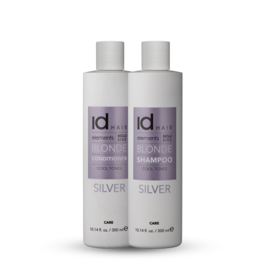 idHAIR Elements Xclusive Blonde Shampoo & Conditioner 300ml Duo
