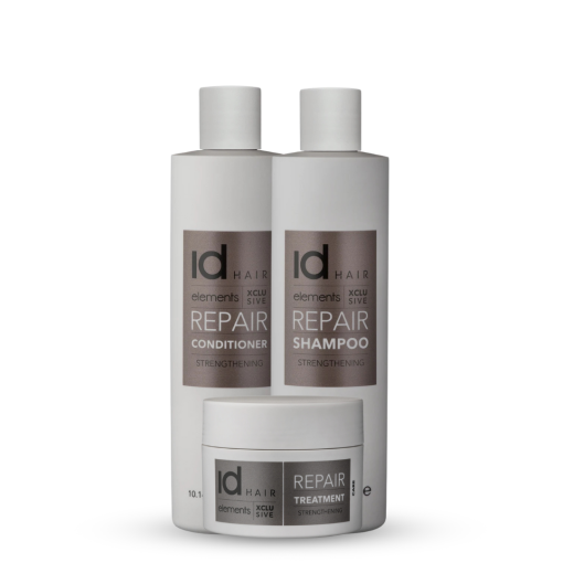 idHAIR Elements Xclusive Repair Shampoo & Conditioner 300ml + Repair Treatment Mask 200ml Trio